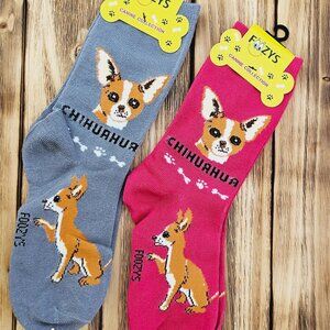 Unisex Canine Foozys Socks - Chihuahua